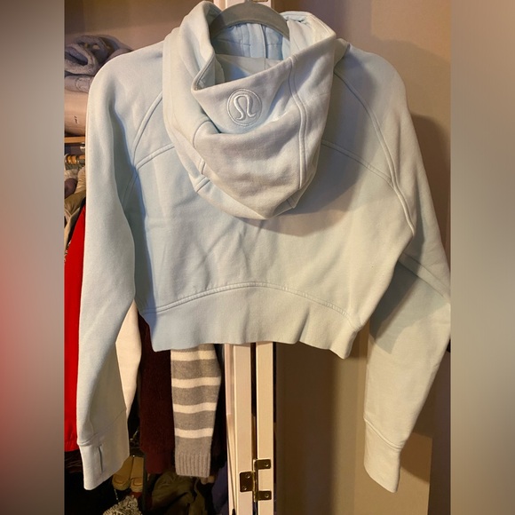 BNWOT Lululemon cropped scuba full zip - Picture 3 of 4